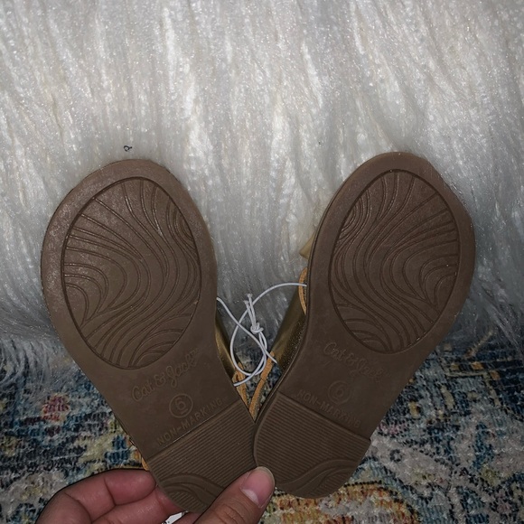 Shoes Little Girl Gold Metallic Sandals Poshmark